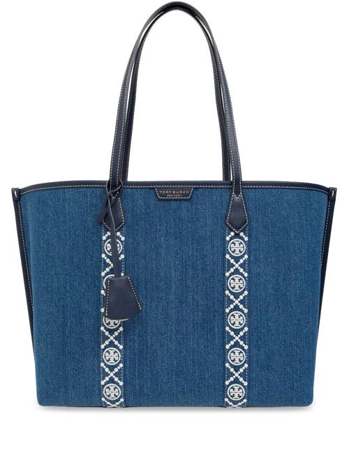 Borsa tote Perry denim Tory burch | 159268426